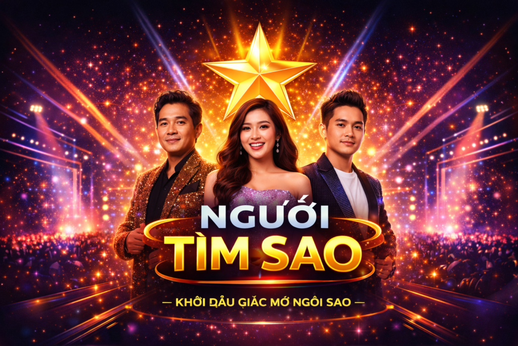 Người Tìm Sao – Đi tìm Ngôi sao Hát bằng trái tim – Tỏa sáng bằng tài năng